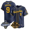 Men's Milwaukee Brewers 2026 World Series Champions Vapor Premier Limited Jersey - Bob Uecker Patch - All Stitched