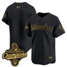 Men's Milwaukee Brewers 2026 World Series Champions Vapor Premier Limited Jersey - Gothic Edition - All Stitched