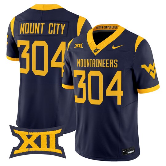 Men's West Virginia Mountaineers 2026 Vapor Limited Jersey - All Stitched