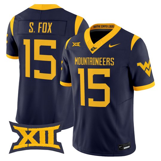 Men's West Virginia Mountaineers 2026 Vapor Limited Jersey - All Stitched