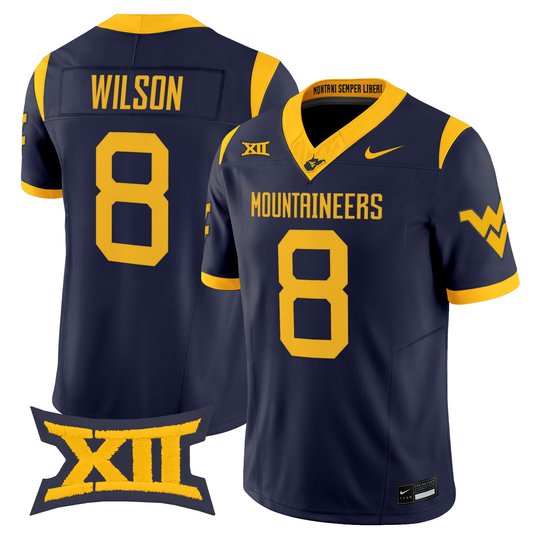 Men's West Virginia Mountaineers 2026 Vapor Limited Jersey - All Stitched
