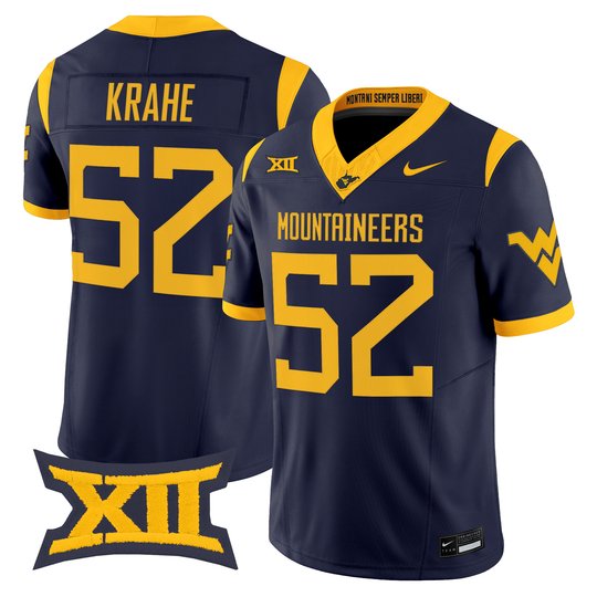 Men's West Virginia Mountaineers 2026 Vapor Limited Jersey - All Stitched