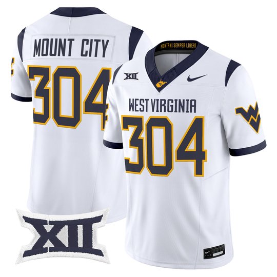 Men's West Virginia Mountaineers 2026 Vapor Limited Jersey - All Stitched