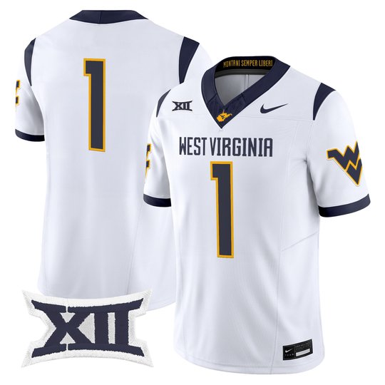 Men's West Virginia Mountaineers 2026 Vapor Limited Jersey - All Stitched