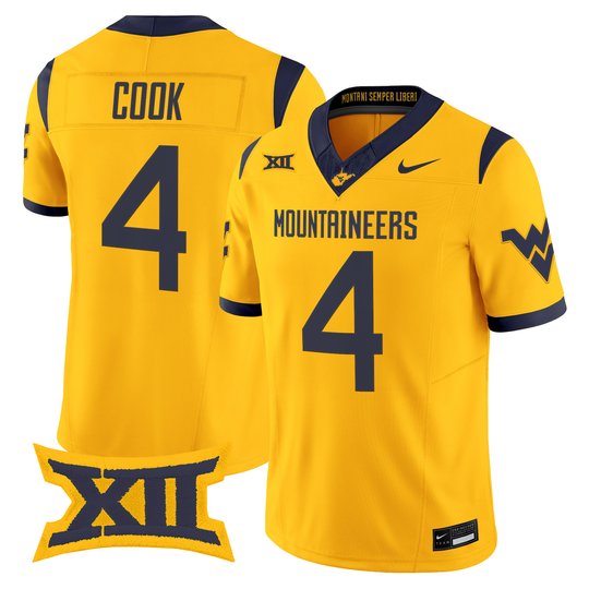 Men's West Virginia Mountaineers 2026 Vapor Limited Jersey - All Stitched