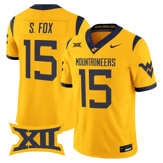 Men's West Virginia Mountaineers 2026 Vapor Limited Jersey - All Stitched