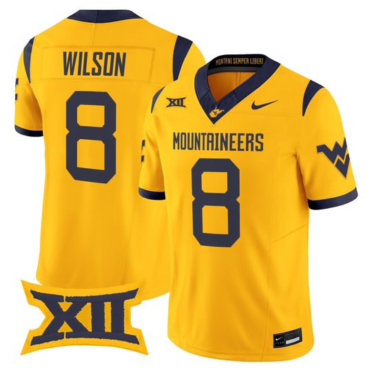 Men's West Virginia Mountaineers 2026 Vapor Limited Jersey - All Stitched