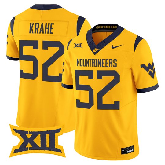 Men's West Virginia Mountaineers 2026 Vapor Limited Jersey - All Stitched
