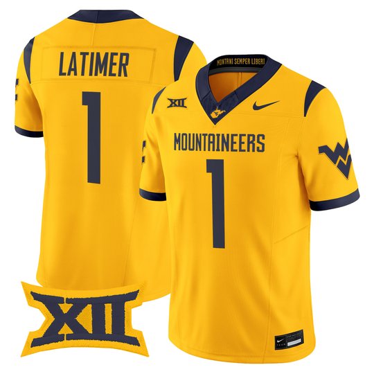 Men's West Virginia Mountaineers 2026 Vapor Limited Jersey - All Stitched