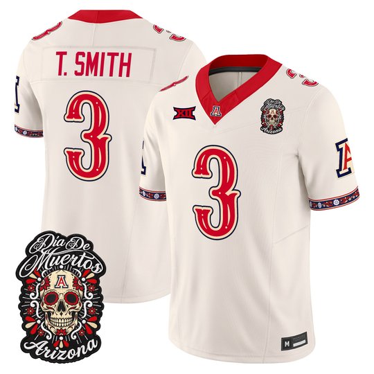 Men's Arizona Wildcats Día de los Muertos Vapor Limited Jersey - All Stitched