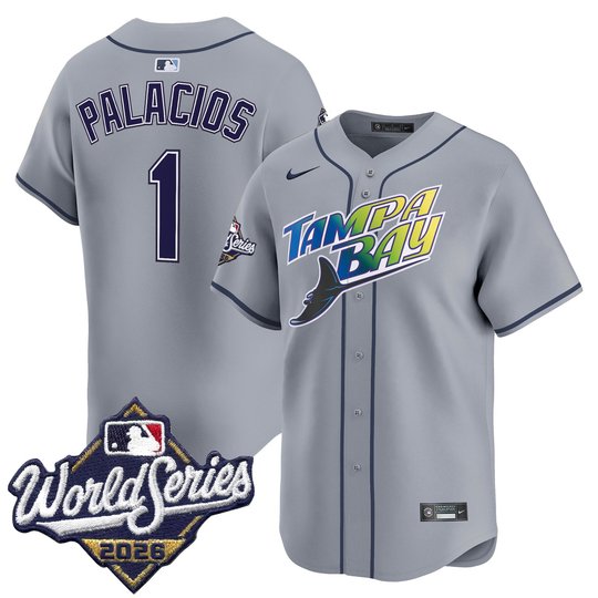 Men's Tampa Bay Rays 2026 World Series Vapor Premier Limited Jersey - All Stitched