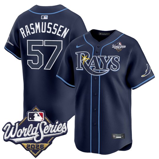 Men's Tampa Bay Rays 2026 World Series Vapor Premier Limited Jersey V2 - All Stitched