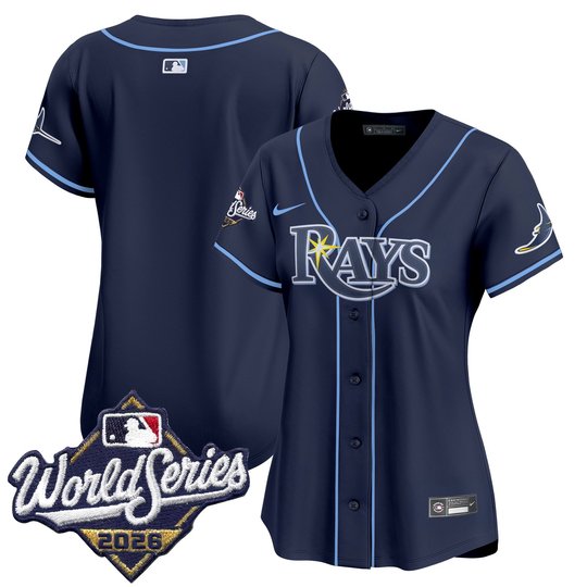 Women's Tampa Bay Rays 2026 World Series Vapor Premier Limited Jersey - All Stitched
