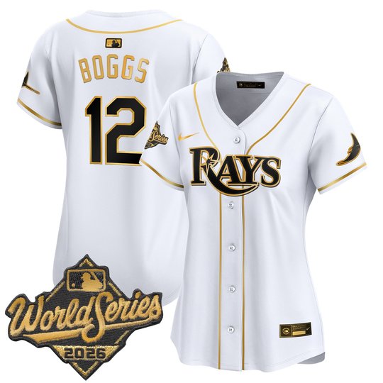 Women's Tampa Bay Rays 2026 World Series Vapor Premier Limited Jersey - All Stitched