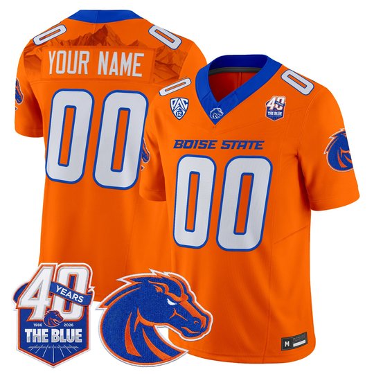 Boise State Broncos Special Edition Vapor Limited Custom Jersey - Stitched