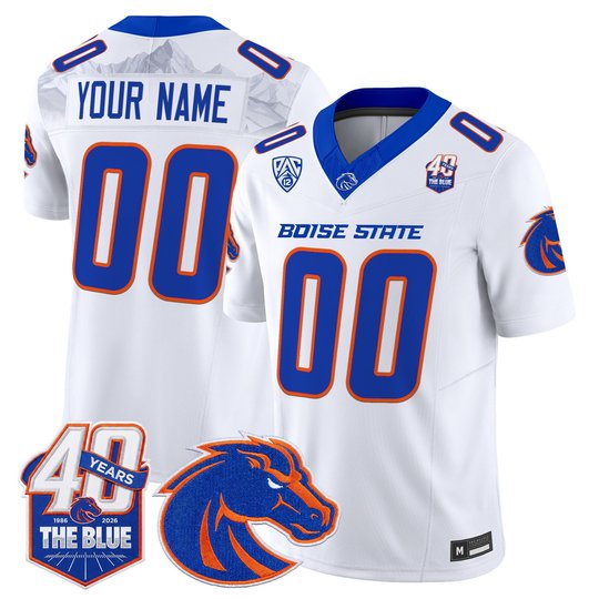 Boise State Broncos Special Edition Vapor Limited Custom Jersey - Stitched