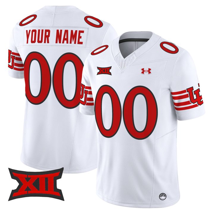 Utah Utes 2026 Vapor Limited Custom Jersey V2 - All Stitched
