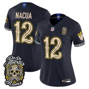 Women's Los Angeles Rams Día de los Muertos Vapor Limited Jersey - All Stitched