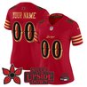 San Francisco 49ers 'Rivalries x Stranger Things' Vapor Limited Custom Jersey - All Stitched