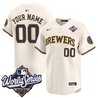 Milwaukee Brewers 2026 World Series Vapor Premier Limited Custom Jersey V2 - All Stitched