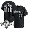 Milwaukee Brewers 2026 World Series Vapor Premier Limited Custom Jersey - Gothic Edition - All Stitched