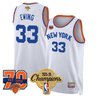 New York Knicks 2026 Champions Patch Swingman Jersey - 70th Anniversary patch - All Stitched