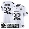 Men's Cleveland Browns 'Gothic Dawg Shadows Drop' Vapor Limited Jersey - All Stitched