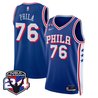 Men's Philadelphia 76ers Swingman Jersey - 24th Season Patch - All Stitched