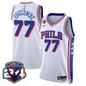 Men's Philadelphia 76ers Swingman Jersey - 24th Season Patch - All Stitched