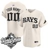 Tampa Bay Rays 2026 World Series Vapor Premier Limited Custom Jersey - Old English Edition - All Stitched