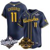 Men's Milwaukee Brewers 2026 World Series Vapor Premier Limited Jersey V2 - Bob Uecker Patch - All Stitched
