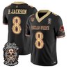 Men's Texas State Bobcats Día de los Muertos Vapor Limited Jersey - All Stitched