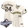 Women's Milwaukee Brewers 2026 World Series Vapor Premier Limited Jersey - All Stitched