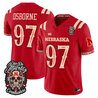 Men's Nebraska Cornhuskers Día de los Muertos Vapor Limited Jersey - All Stitched