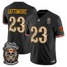 Men's Washington Commanders Día de los Muertos Vapor Limited Jersey - All Stitched