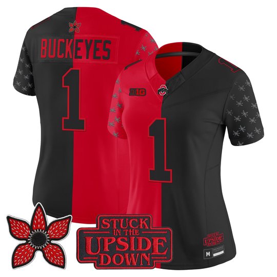 Women's Ohio State Buckeyes 'Stranger Things Edition' Vapor Limited Jersey - All Stitched
