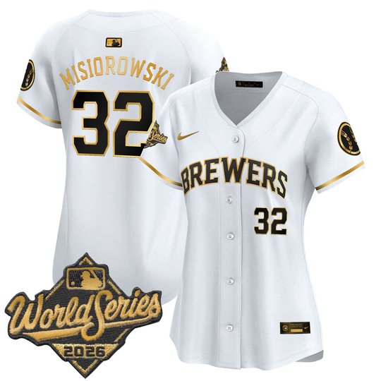 Women's Milwaukee Brewers 2026 World Series Vapor Premier Limited Jersey - All Stitched