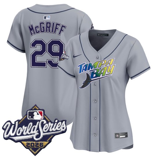 Women's Tampa Bay Rays 2026 World Series Vapor Premier Limited Jersey - All Stitched