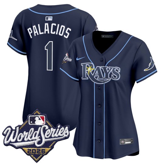 Women's Tampa Bay Rays 2026 World Series Vapor Premier Limited Jersey - All Stitched
