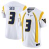 Men's West Virginia Mountaineers Throwback Vapor Limited Jersey - All Stitched