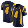 Men's West Virginia Mountaineers Throwback Vapor Limited Jersey - All Stitched