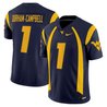 Men's West Virginia Mountaineers Throwback Vapor Limited Jersey - All Stitched