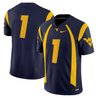 Men's West Virginia Mountaineers Throwback Vapor Limited Jersey - All Stitched