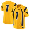 Men's West Virginia Mountaineers Throwback Vapor Limited Jersey - All Stitched