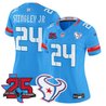 Women's Houston Texans 2026 "Rivalries" Vapor Limited Jersey - 25th Year Anniversary Patch - All Stitched