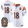 Men's Denver Broncos Día de los Muertos Vapor Limited Jersey - All Stitched