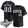 Tampa Bay Rays 2026 World Series Vapor Premier Limited Custom Jersey - Old English Edition - All Stitched