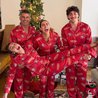 San Francisco 49ers Long Sleeve Satin Pajama Set