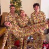 San Francisco 49ers Long Sleeve Satin Pajama Set V3