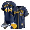 Men's Milwaukee Brewers "Brew City Edition" 2026 World Series Champions Vapor Premier Limited Jersey - Stitched